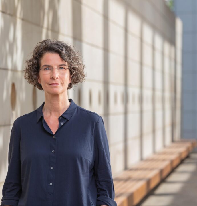 Leipziger Volkszeitung LVZ Kampagne Journaistenportrait Frau Fleischer Werbefotografie Leipzig singerplus Fotograf Jörg Singer