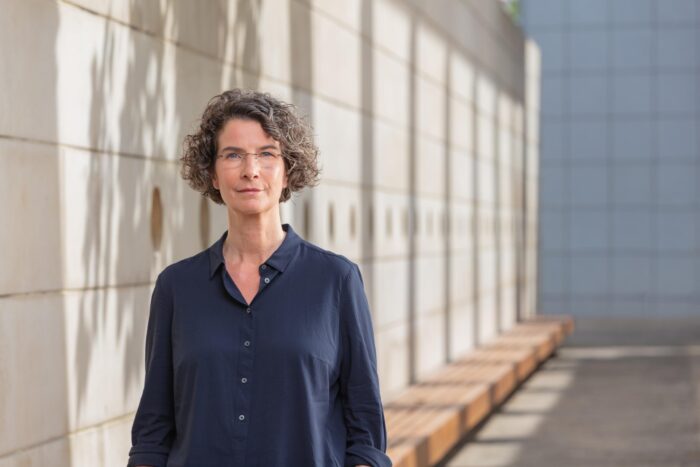 Leipziger Volkszeitung LVZ Kampagne Journaistenportrait Frau Fleischer Werbefotografie Leipzig singerplus Fotograf Jörg Singer